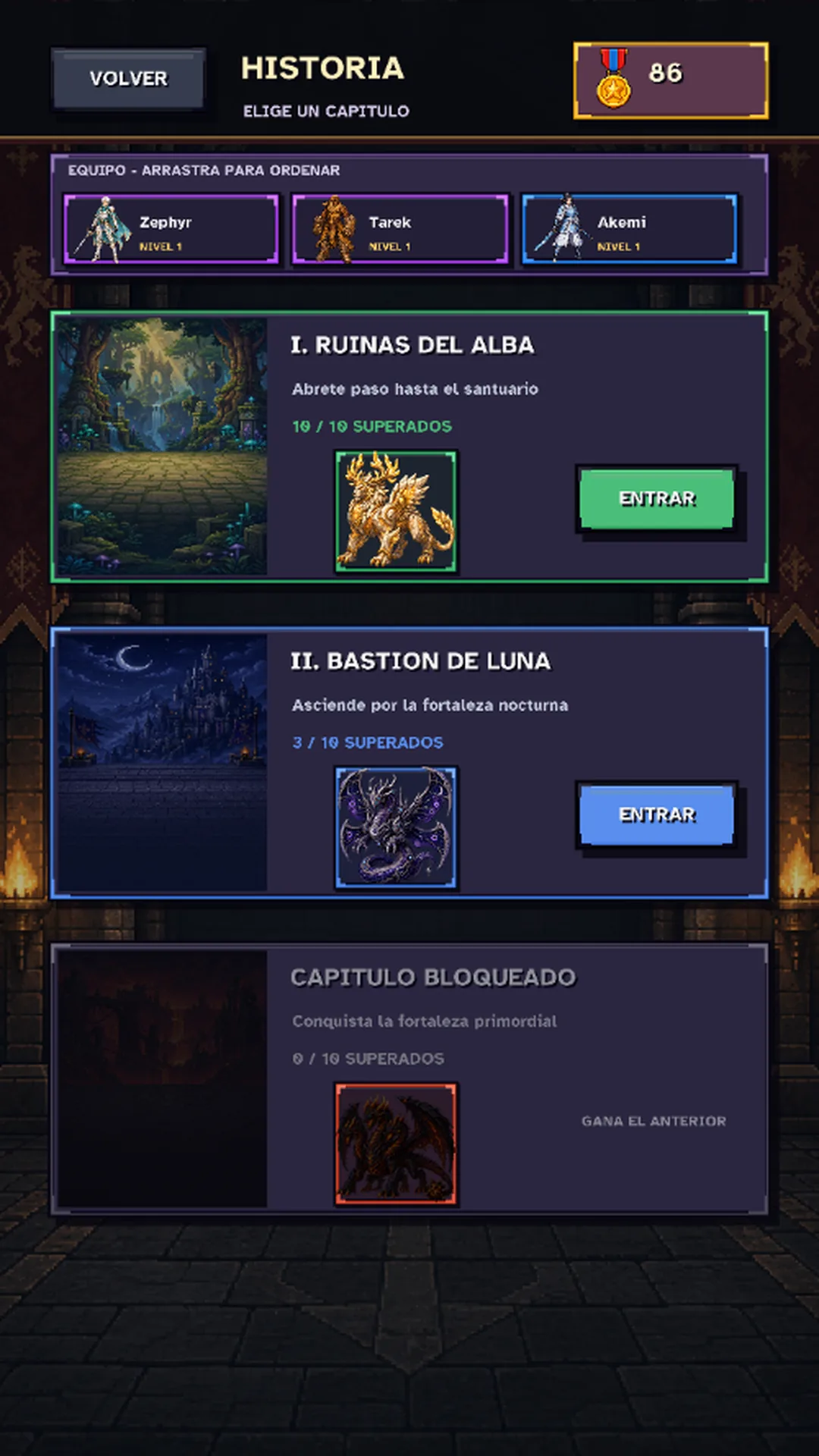 Recruit Raider campaign chapters